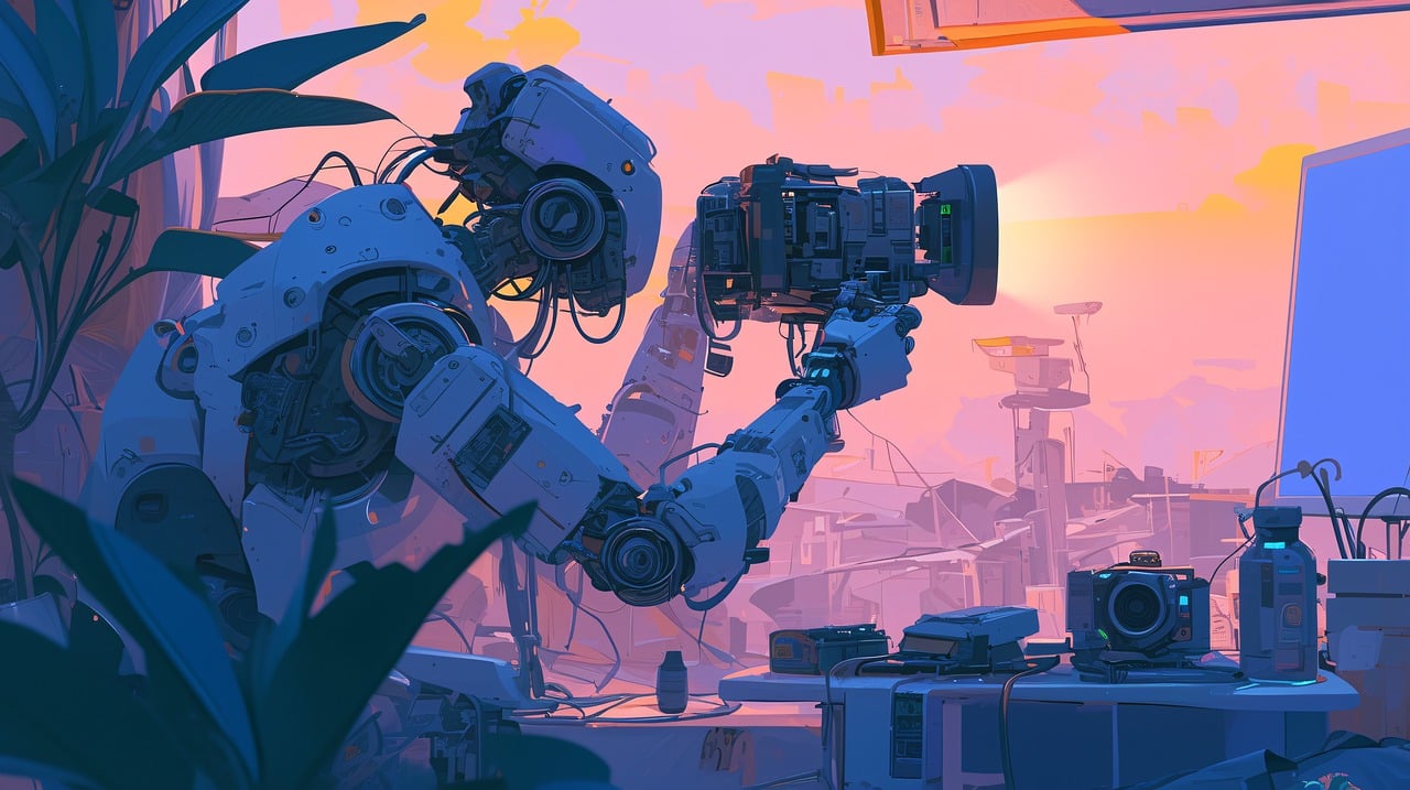 ai generated, robot, cyborg